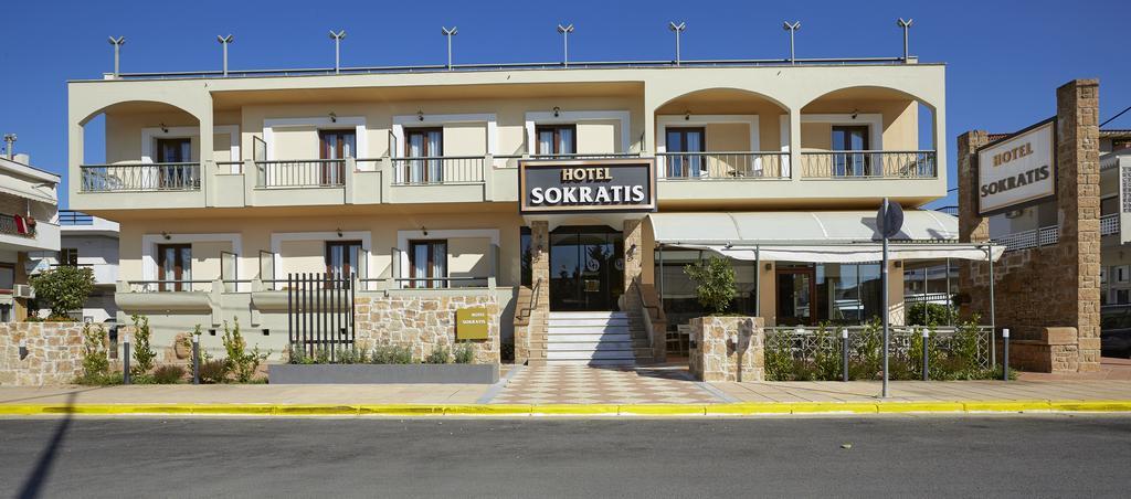Sokratis Hotel เนอามูดาเนีย ภายนอก รูปภาพ